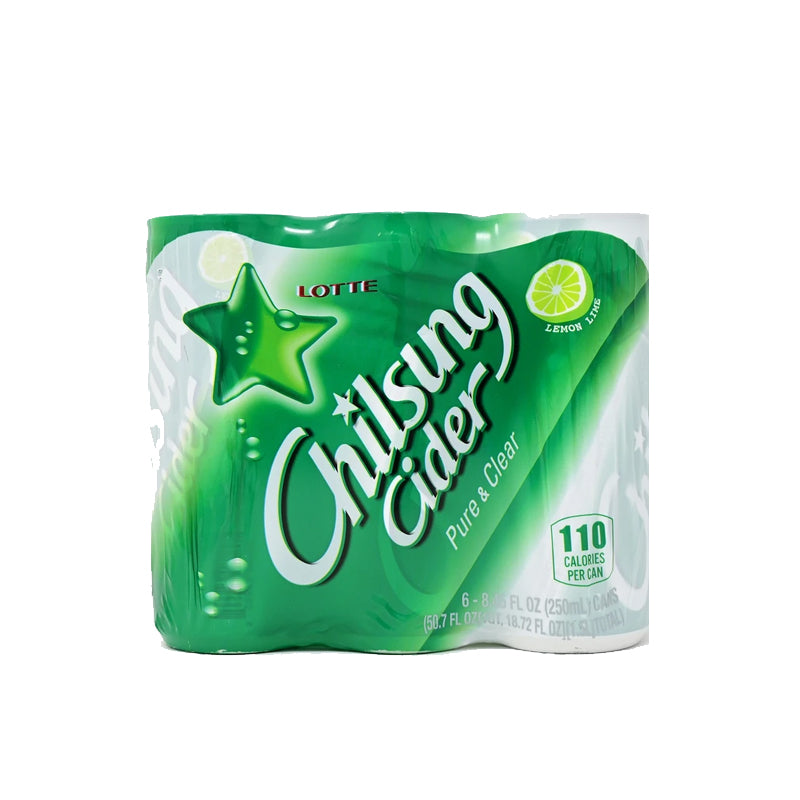 Lotte Chilsung Cider 250ml X 6
