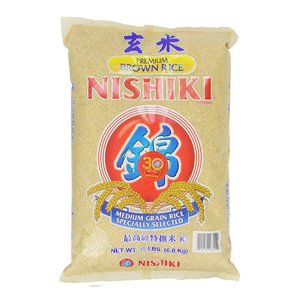 Nishiki Premium Brown Rice 15LB