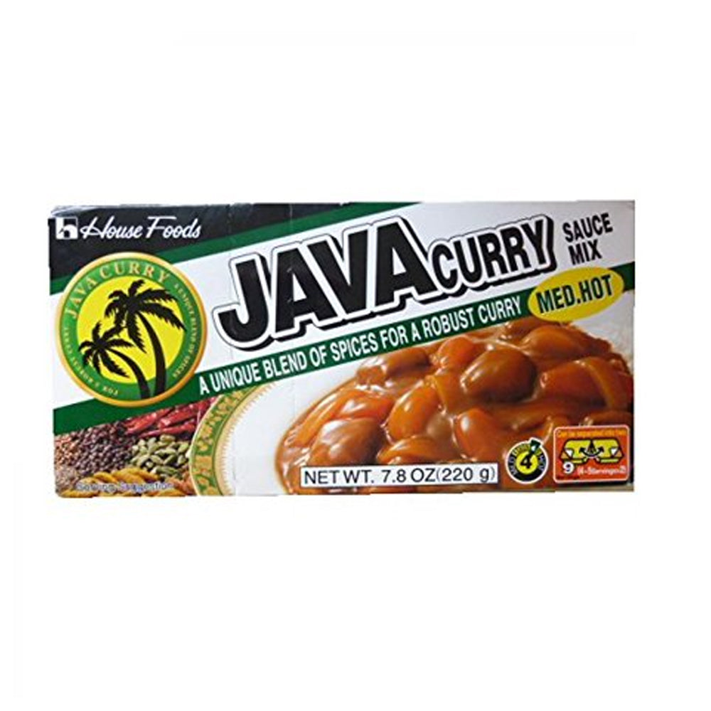 House Foods Java Curry Med. Hot 185g