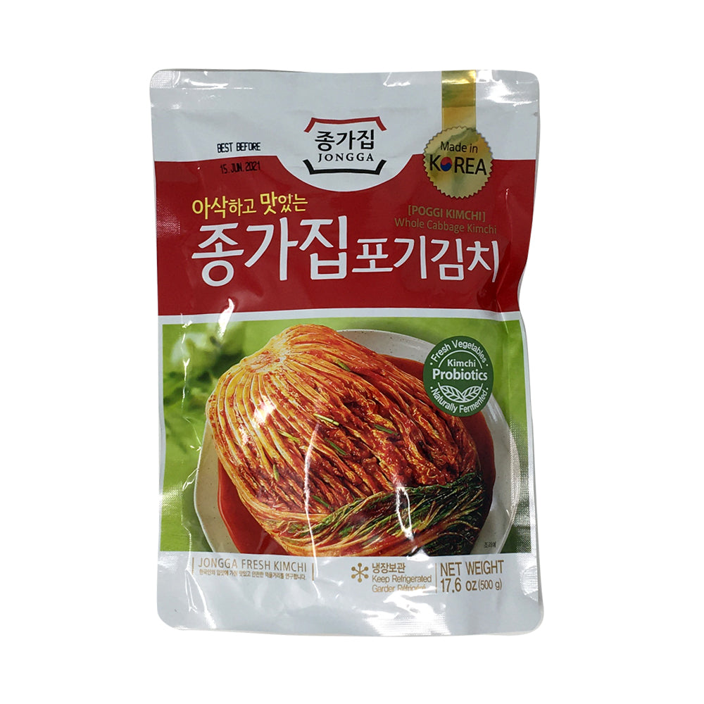 Jongga Whole Cabbage Kimchi 17.6oz