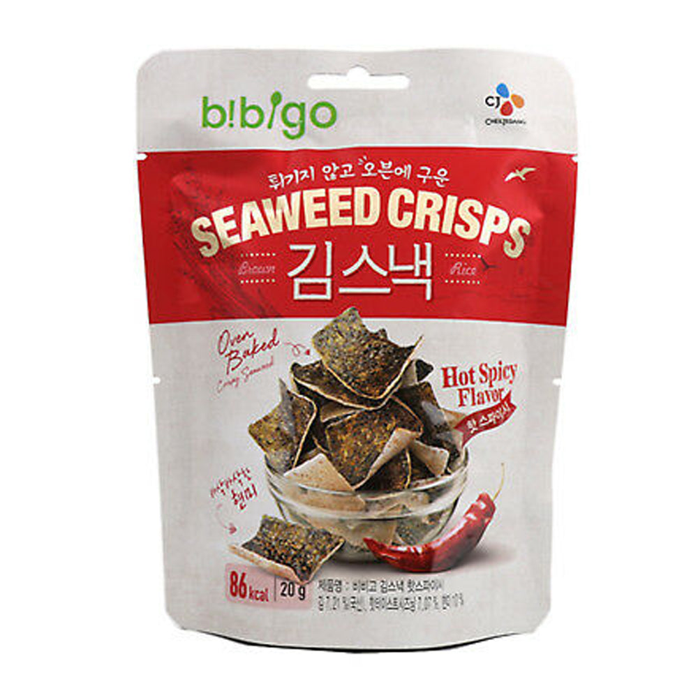 CJ Seaweed Crisps Hot Spicy Flavor 20g