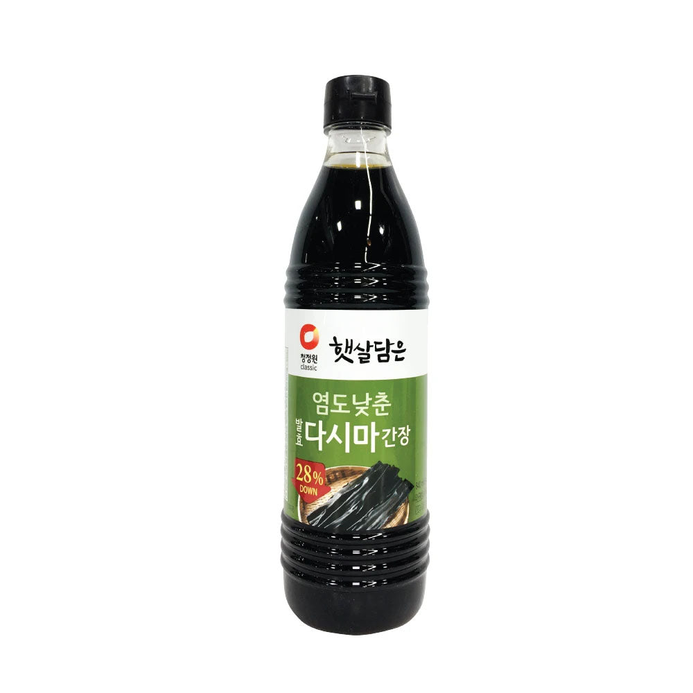 Chung Jung One Less Sodium Seatangle Soy Sauce 840ml