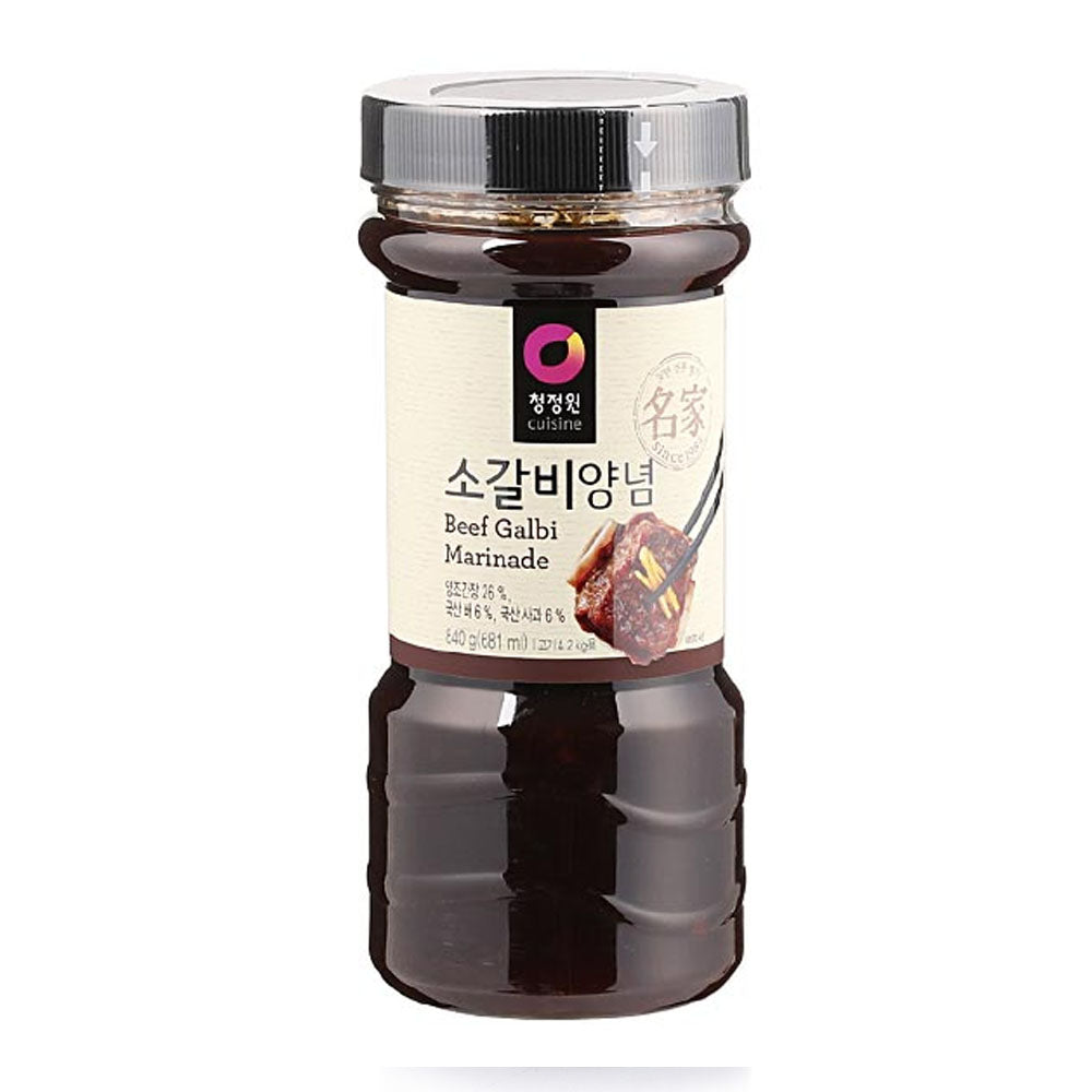 Chung Jung One Korean BBQ Galbi Marinade For Beef 840g