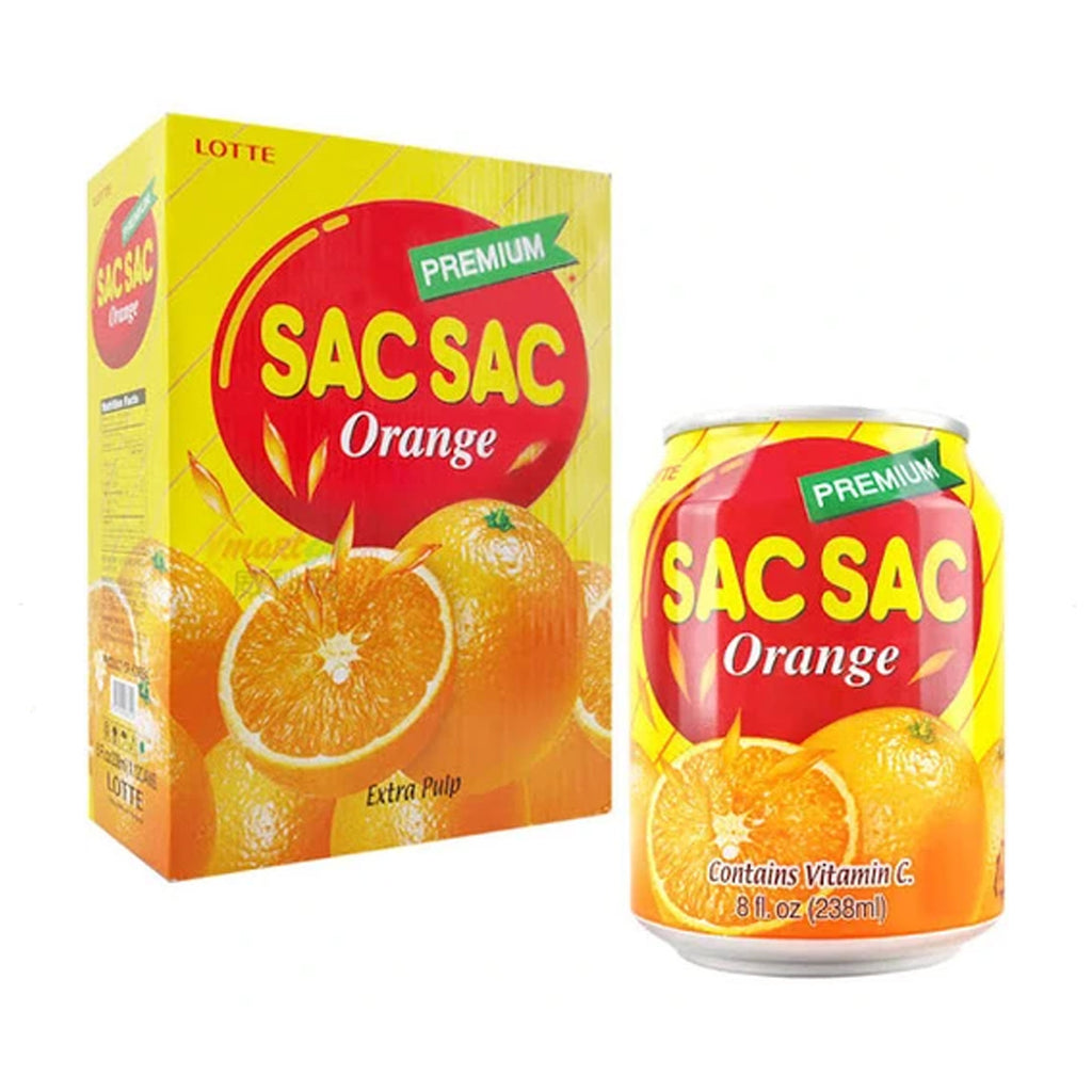 Lotte Sac Sac Orange 238ml X 12