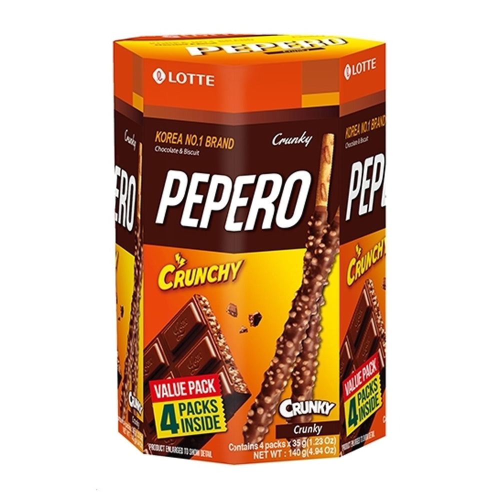 Lotte Pepero Crunchy 35g X 4