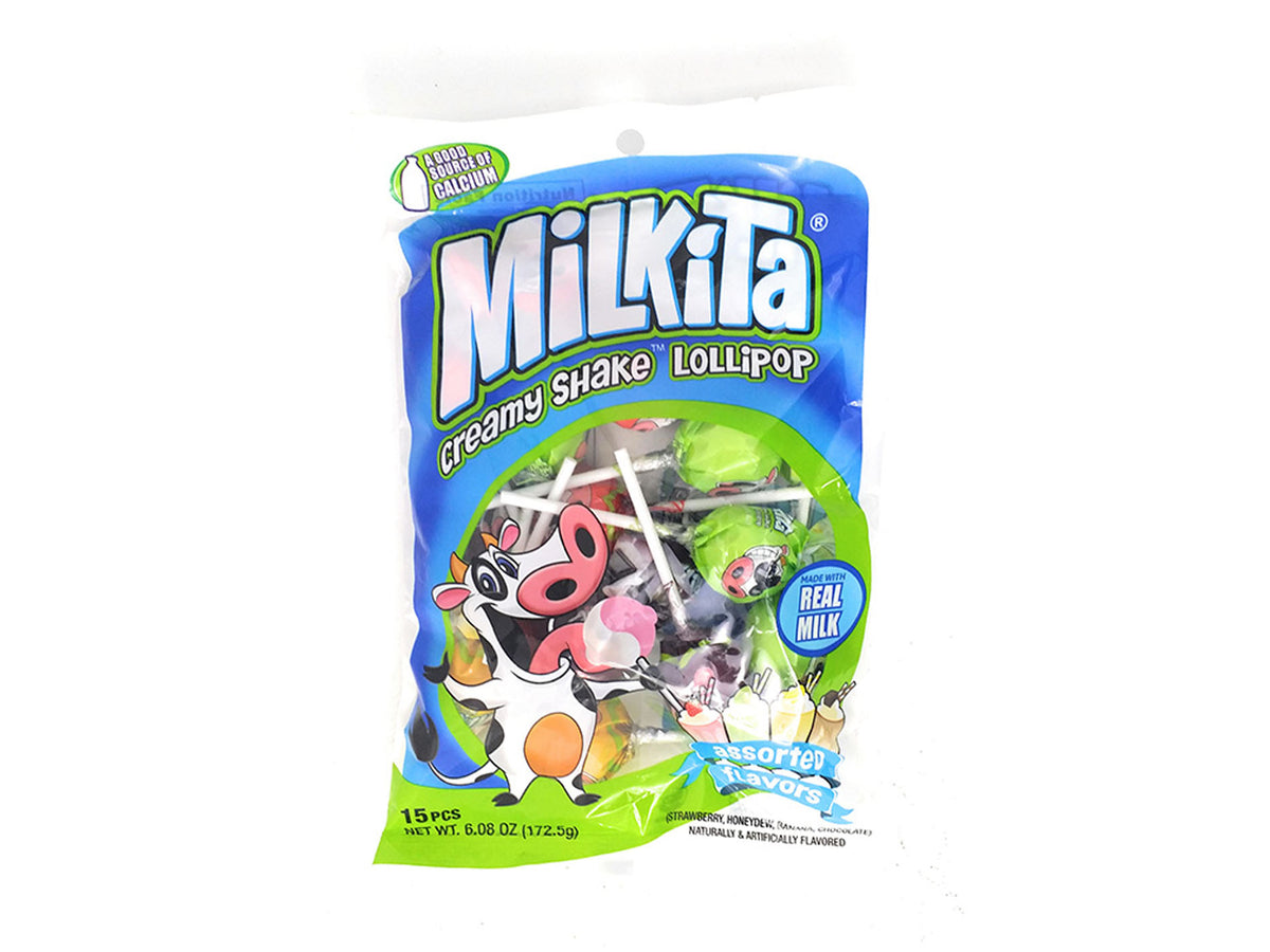 Milkita Creamy Shake Lollipop 6.08oz 밀키타 롤리팝 172g