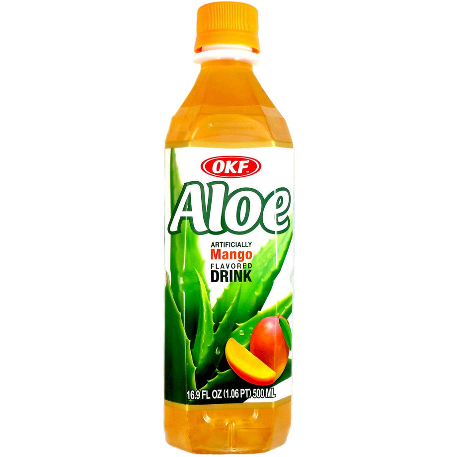 OKF ALOE DRINK MANGO 500ml , OKF ALOE DRINK MANGO 500ml – MEGAMART