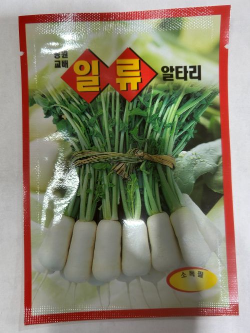 korean garden seeds Seed Korean 1pk , 씨앗 알타리 1팩