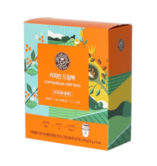 COFFEEBEAN DRIP BAG MOCHA JAVA , 커피빈 드립백 모카자바 블렌드 10g x 5 – MEGAMART ...