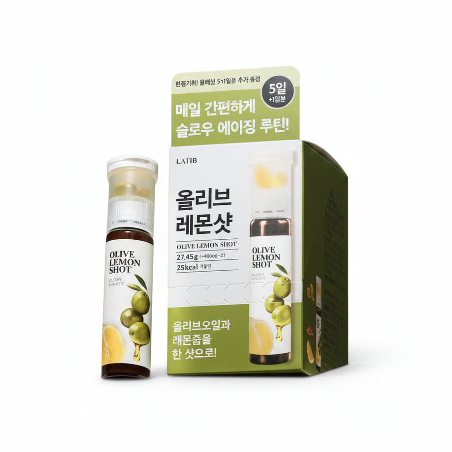 lngshot oliveyoung ラキドロ　トレカ　8枚セット LATIB Olive Lemon Shot EVOO Lemon Juice 25ml x 6 / 라티브 올레샷
