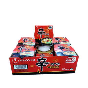 Nongshim Shin Ramyun Multi Pack (Mushroom & Fried Tofu) 4.4oz(125g