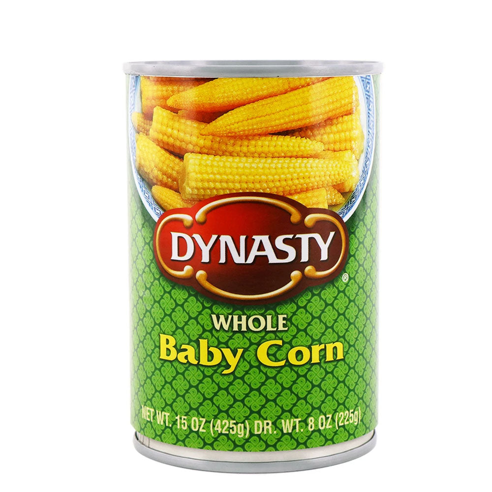 Dynasty Canned Whole Baby Corn 15oz