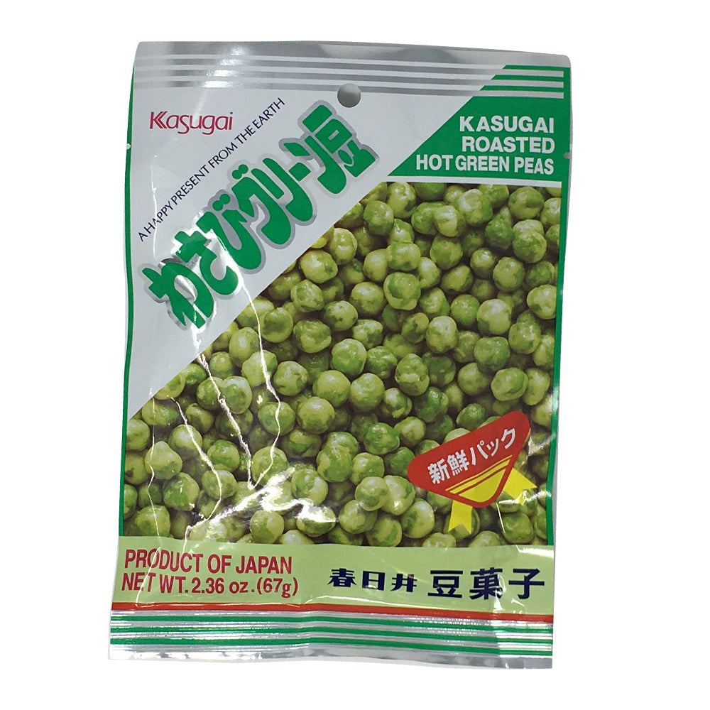 Kasugai Roasted Hot Green Peaes 67g