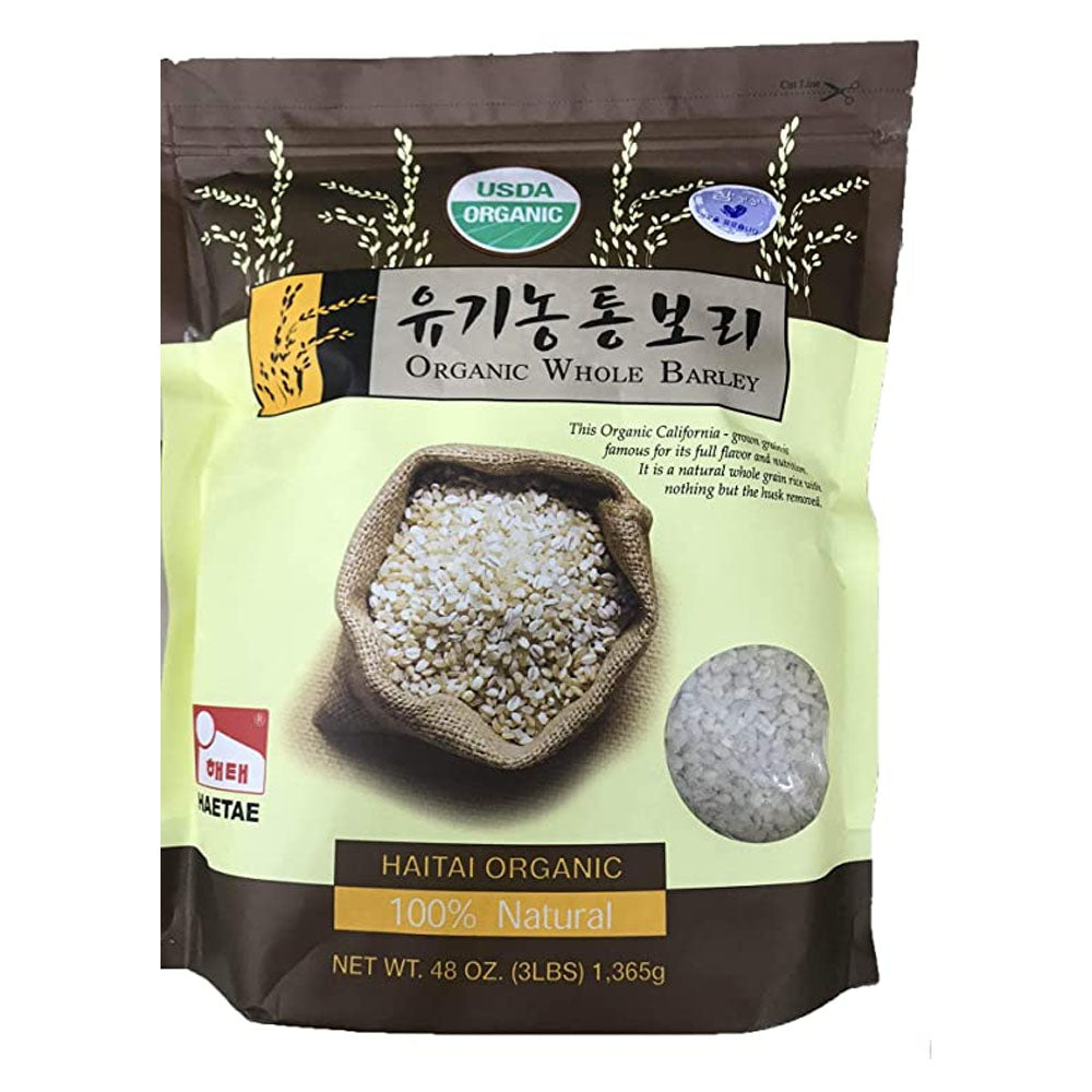 Haitai Organic Whole Barley 3LB