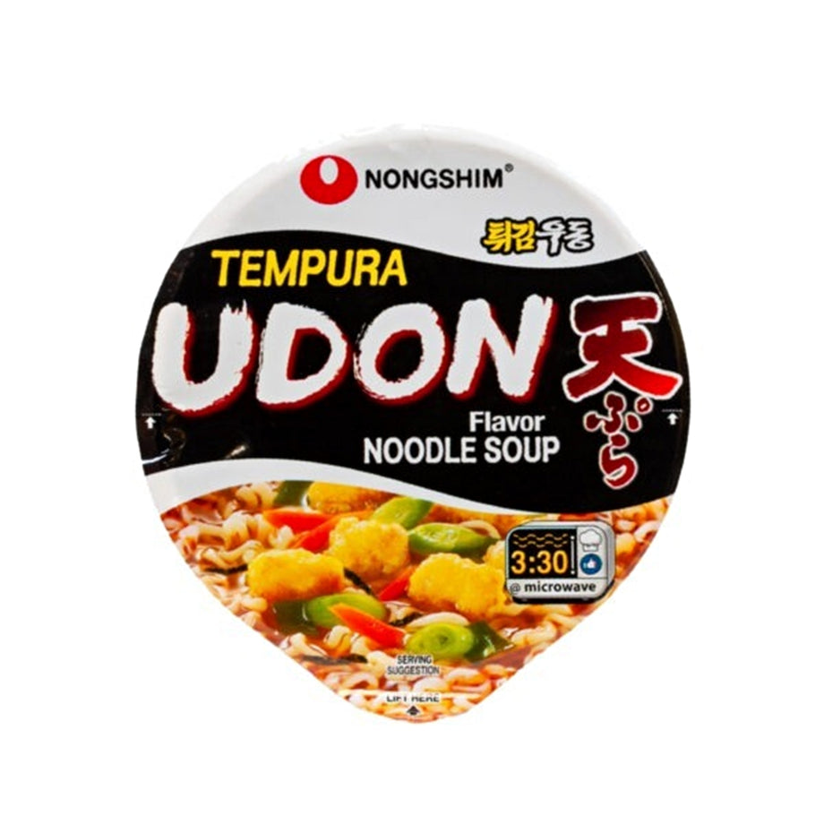 Nongshim Tempura Udon Noodle Soup Cup Ramyun 2.64oz x 6