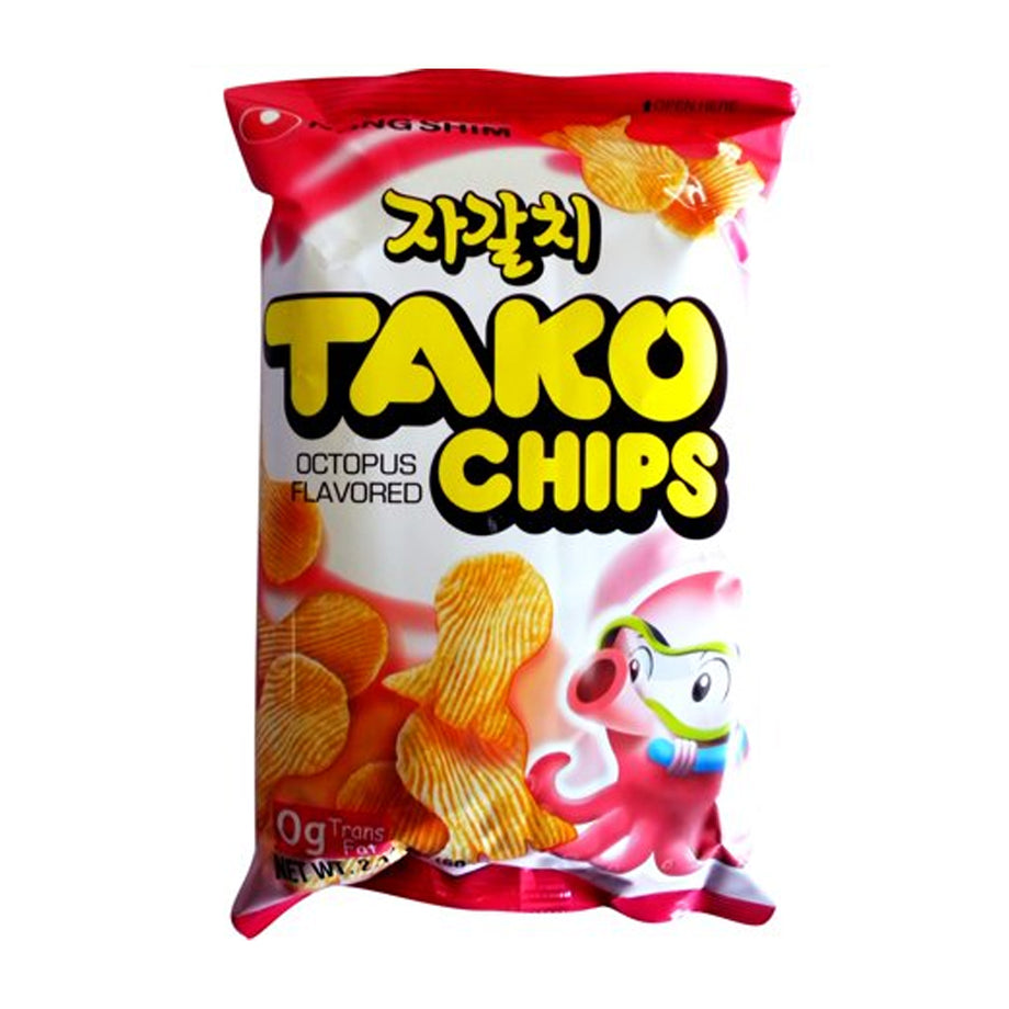 菓子 takotako NongShim Tako Chips 2.11oz / 농심 자갈치 60g – MEGAMART | MegaKfood