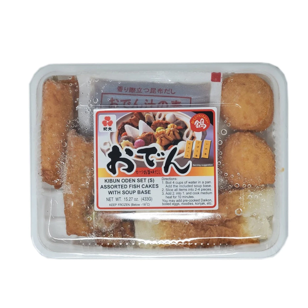 Kibun Oden Set Assorted Fish Cakes With Soup Base