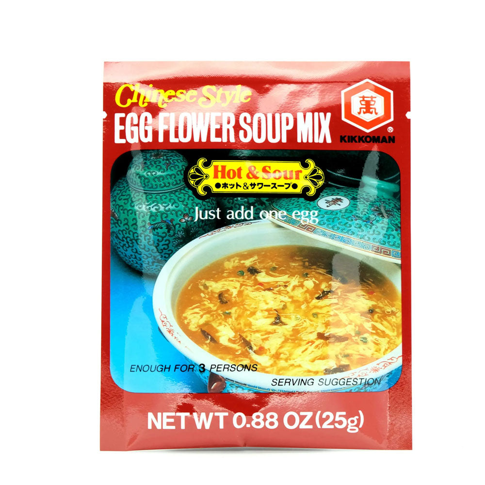 Kikkoman Egg Flower Soup Mix Hot & Sour 25g