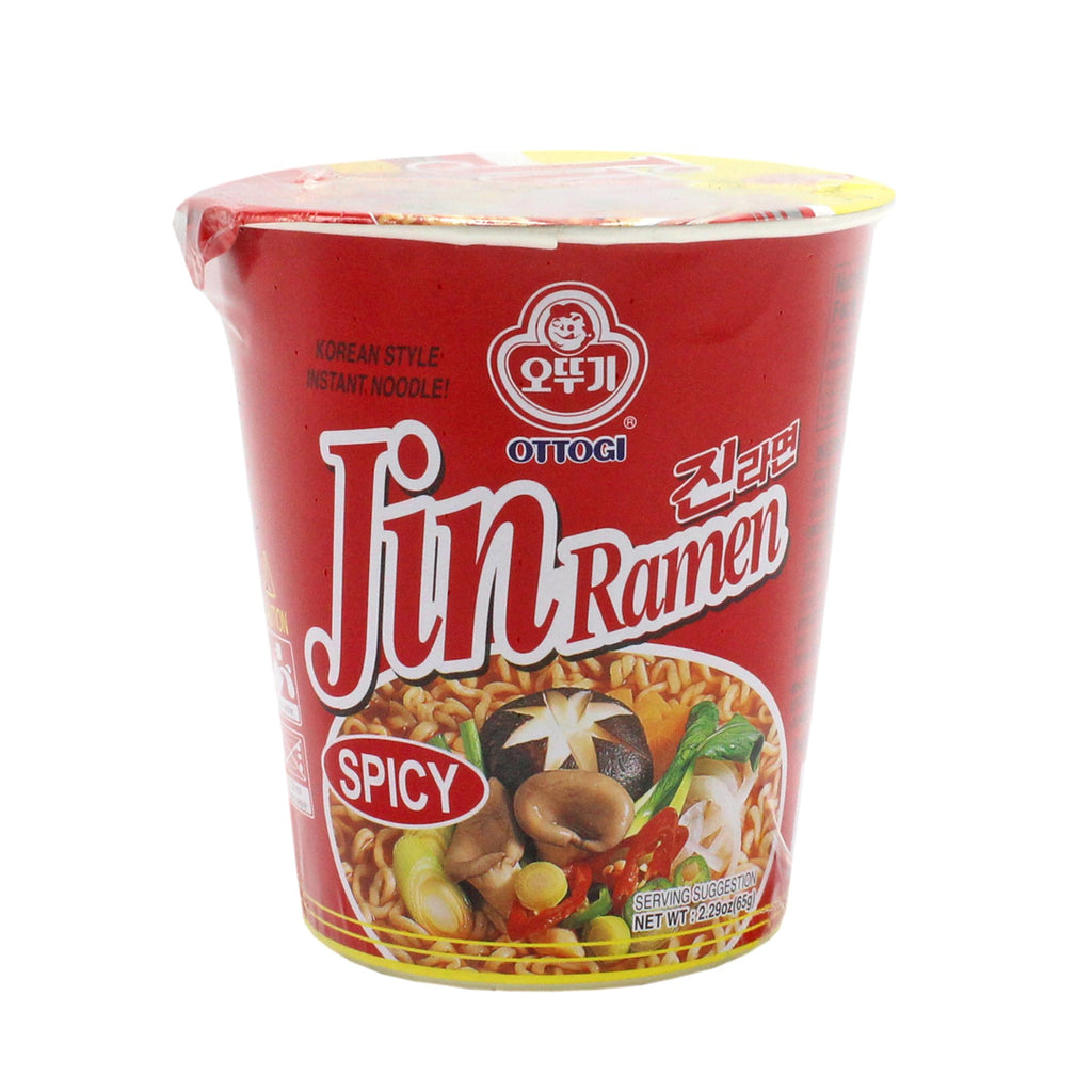 Ottogi Jin Ramen Spicy Cup 2.29oz