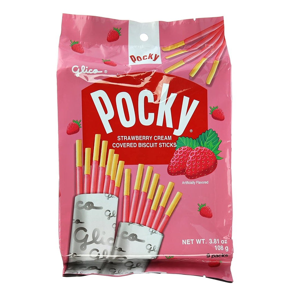 Glico Pocky Strawberry 108g
