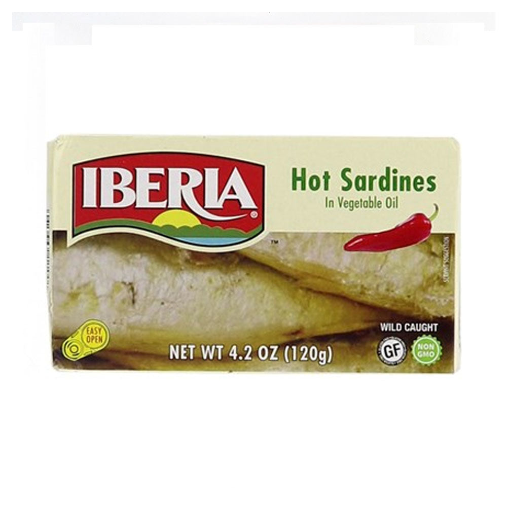Iberia Hot Sardines 4.2oz