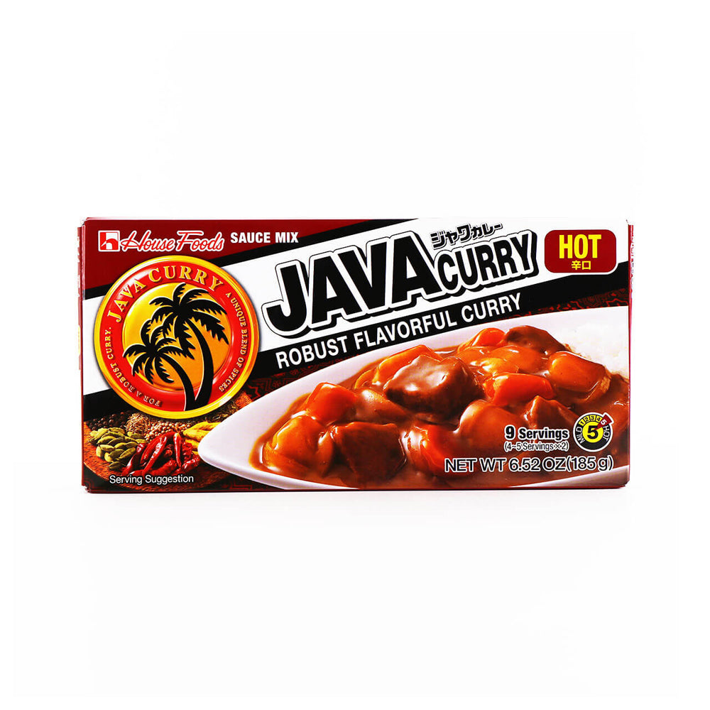House Foods JaVA Curry Hot 185g