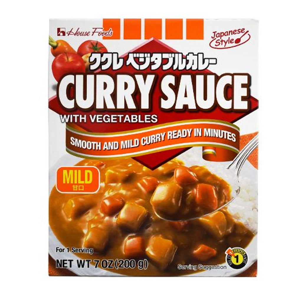 House Foods Curry Sauce With Vegetables Mild