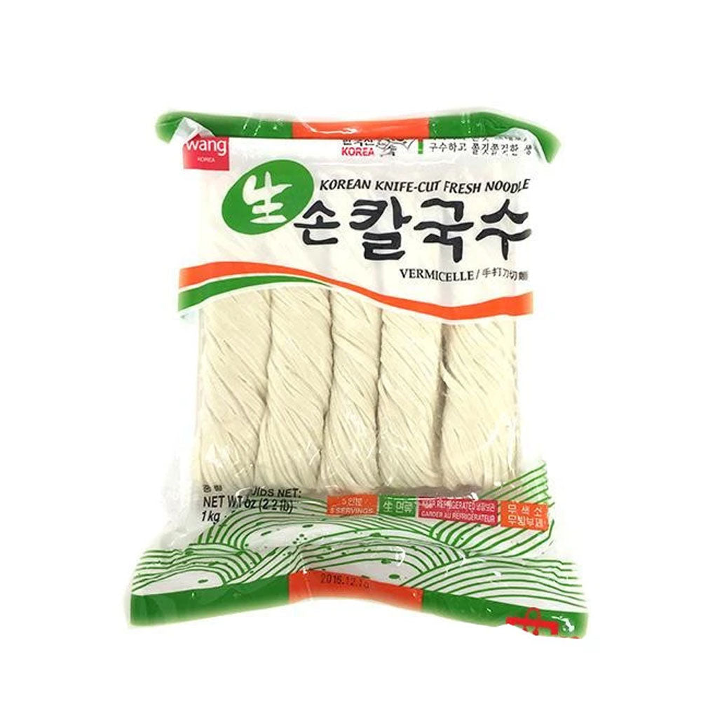 Wang Korean Knife-Cut Fresh Noodle 1kg