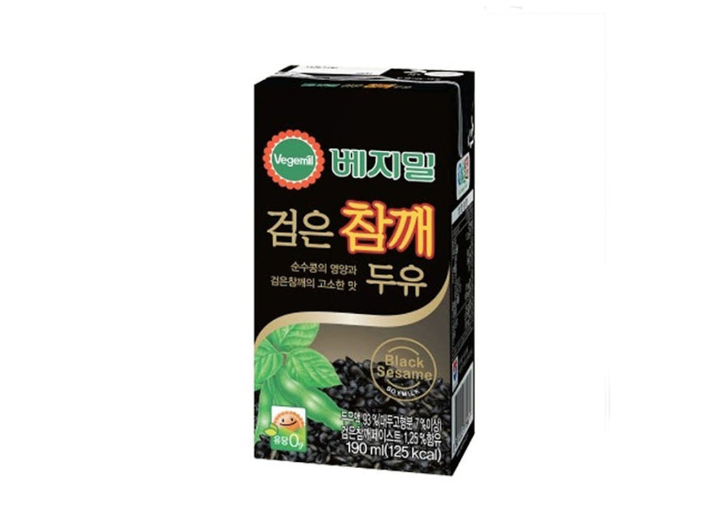 Dr. Chung's Food Vegemil Black Sesame Soymilk 190ml X 16
