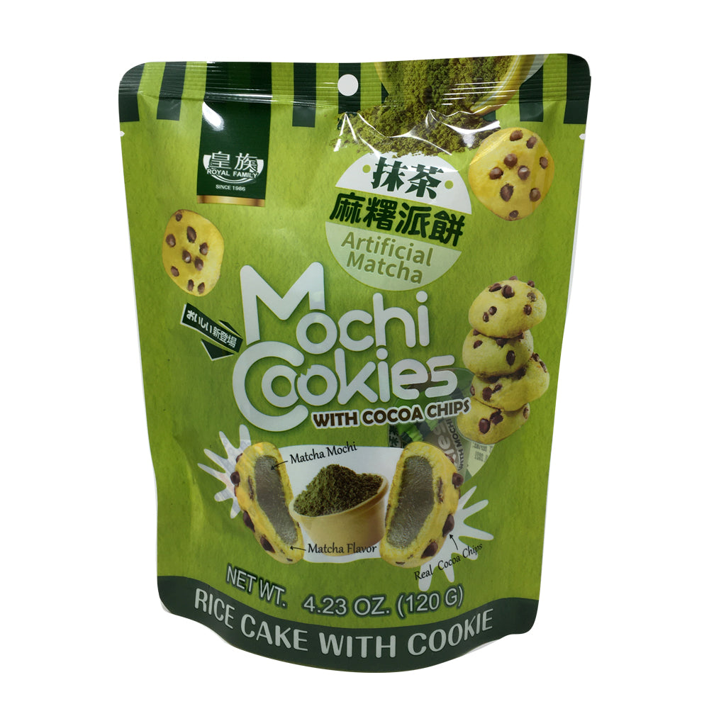 Royal Family Mochi Cookies With Cocoa Matcha 120g