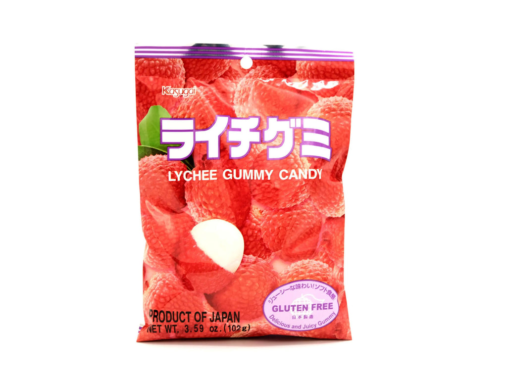 Kasugai Lychee Gummy Candy 102g