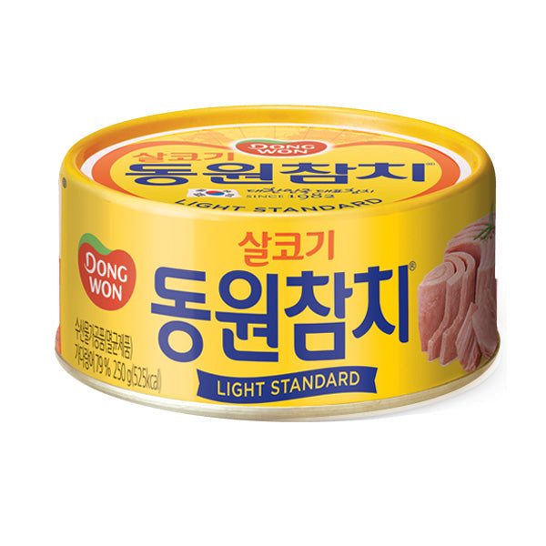 Dongwon Light Standard Tuna 5.29oz x 4, 동원 참치 살코기 라이트 스탠다드 150g x 4