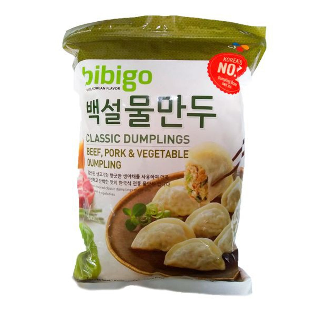 CJ Bibigo Classic Dumplings Beef, Pork & Vegetable Dumpling