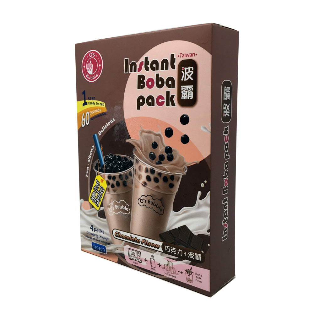 O's Bubble Instant Boba Pack Chocolate 65g x 4