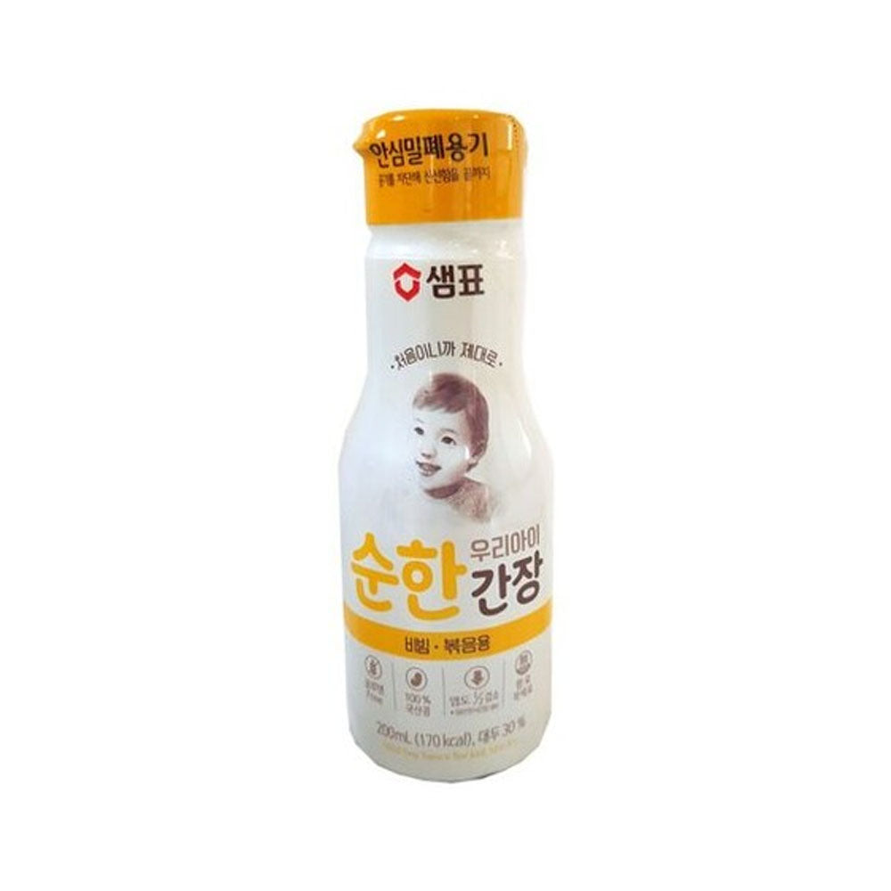 Sempio Mild Soy Sauce For Kid, Stir-Fry 200ml