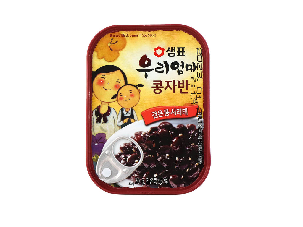Sempio Canned Braised Black Bean In Soy Sauce 70g