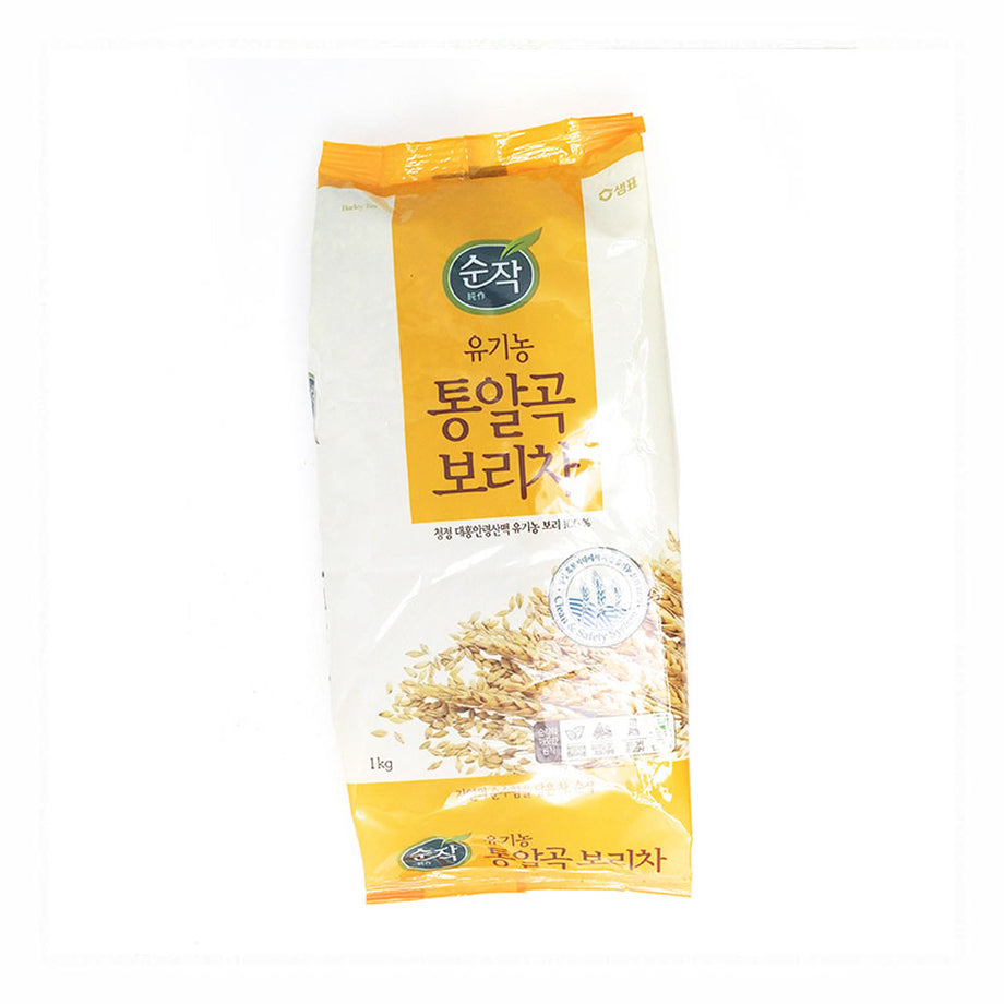 Sempio Barley Tea, Roasted Grains 2.2Lb 샘표 통알곡 보리차