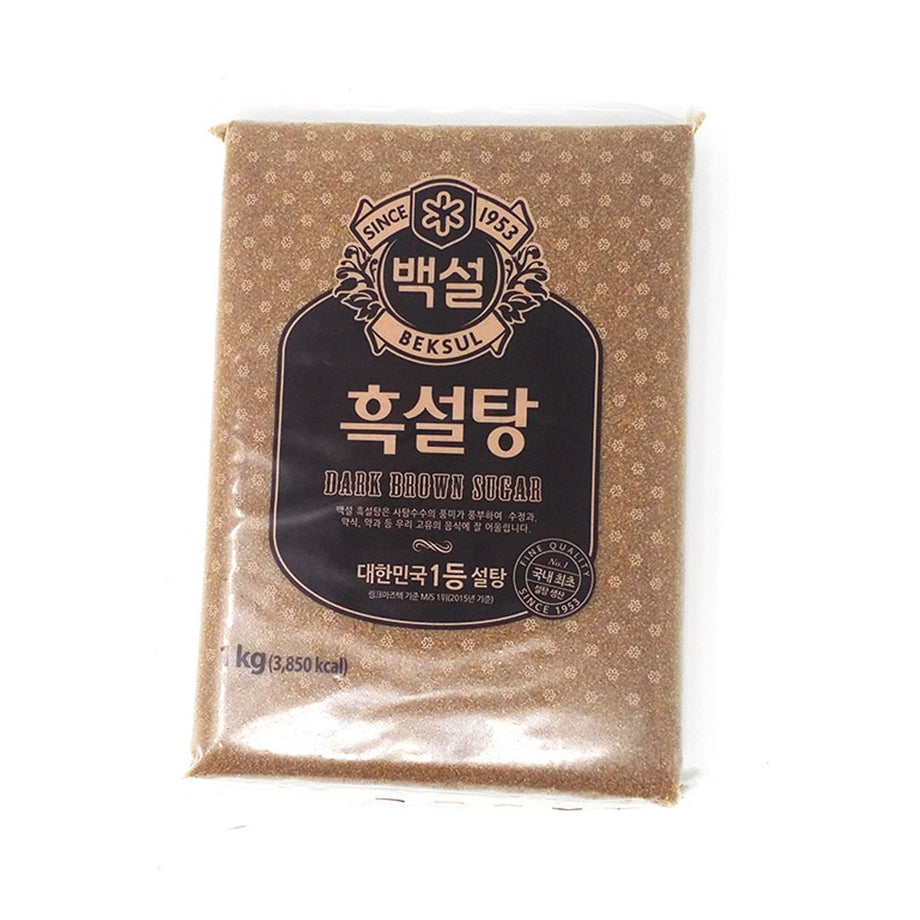 BEKSUL Dark Brown Sugar 2.2lb 백설 흑설탕 1kg – MEGAMART | MegaKfood