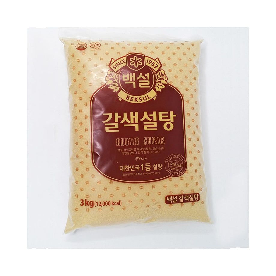 CJ Brown Sugar 6.6lb 백설 갈색설탕 3kg – MEGAMART | MegaKfood