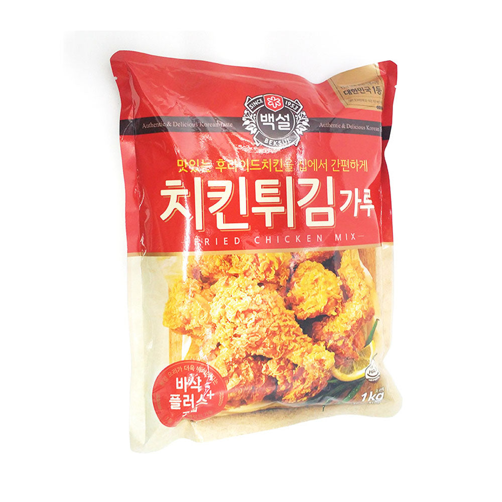 Korean Beksul Authentic & Delicious Korean Taste Crispy Fried Chicken Mix  1Kg (1 Pack)