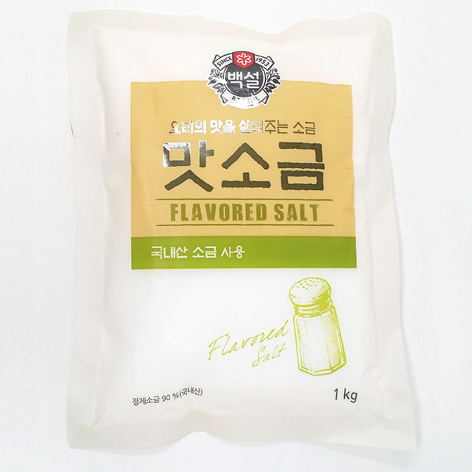 BEKSUL Flavored Salt 2.2Lb 백설 맛소금 1kg – MEGAMART