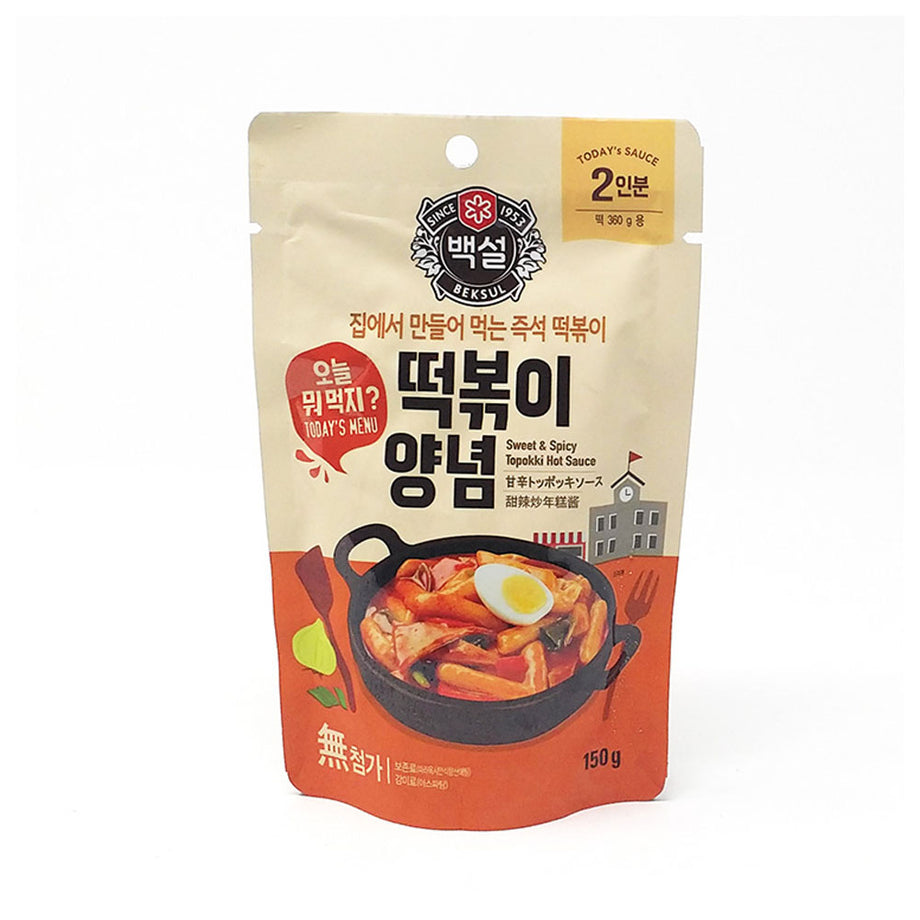 CJ Sweet & Spicy Toppokki Hot Sauce 5.29oz 백설 떡볶이 양념