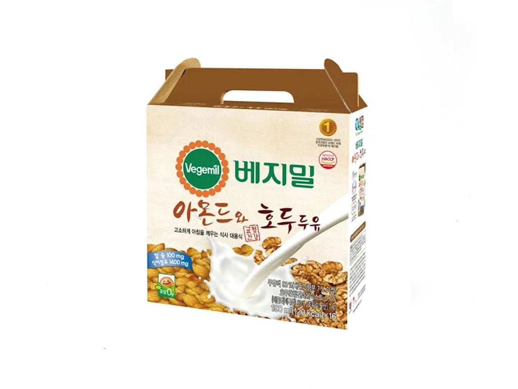 Dr. Chung's Food Vegemil Almond & Walnut Soymilk 190ml X 16