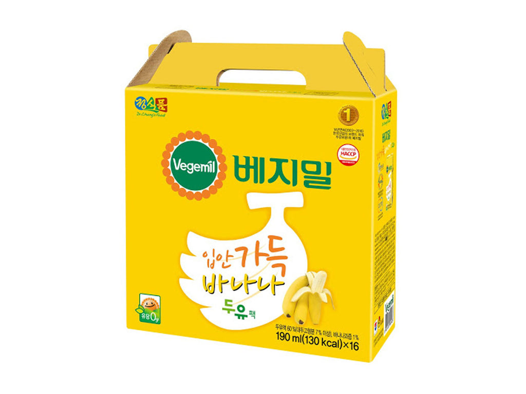 Dr. Chung's Food Vegemil Banana Soy Drink 190ml X 16