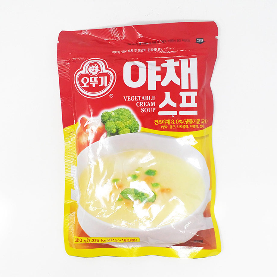 Ottogi Vegetable Cream Soup Mix 10.58oz 오뚜기 야채스프 300g