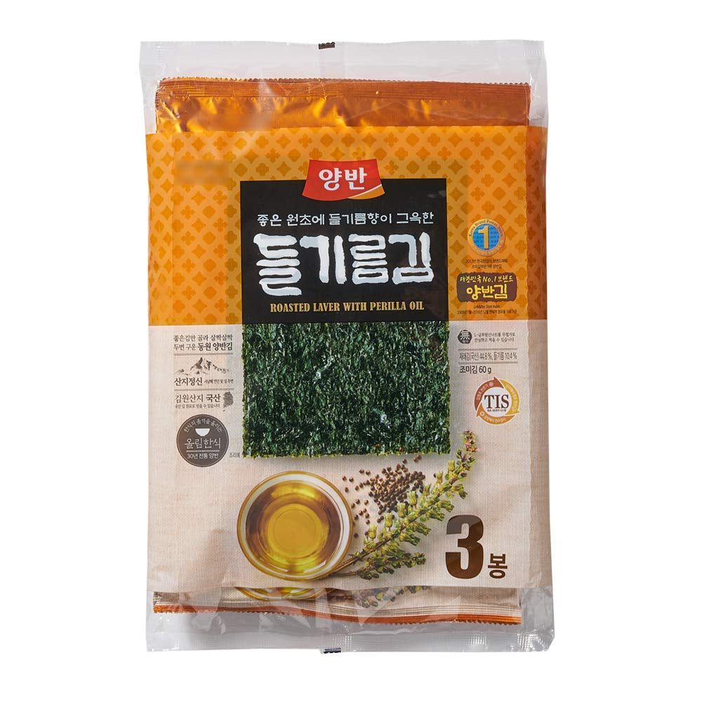 Dongwon Roasted Laver With Perilla Oil
