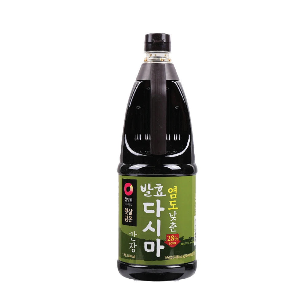 Chung Jung One Low Sodium Seatangle Soy Sauce 1.7L