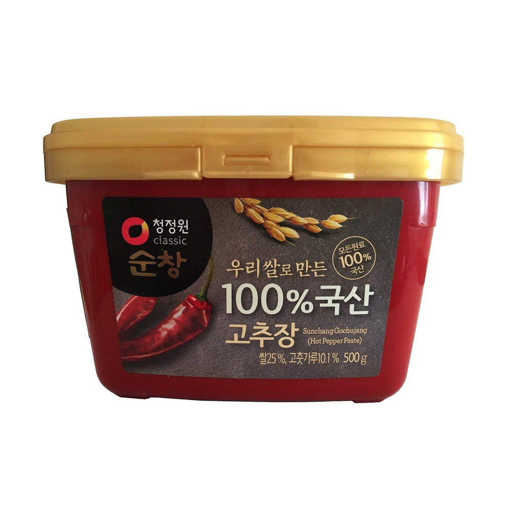 Chung Jung One Hot Pepper Paste 100% Korean 500g