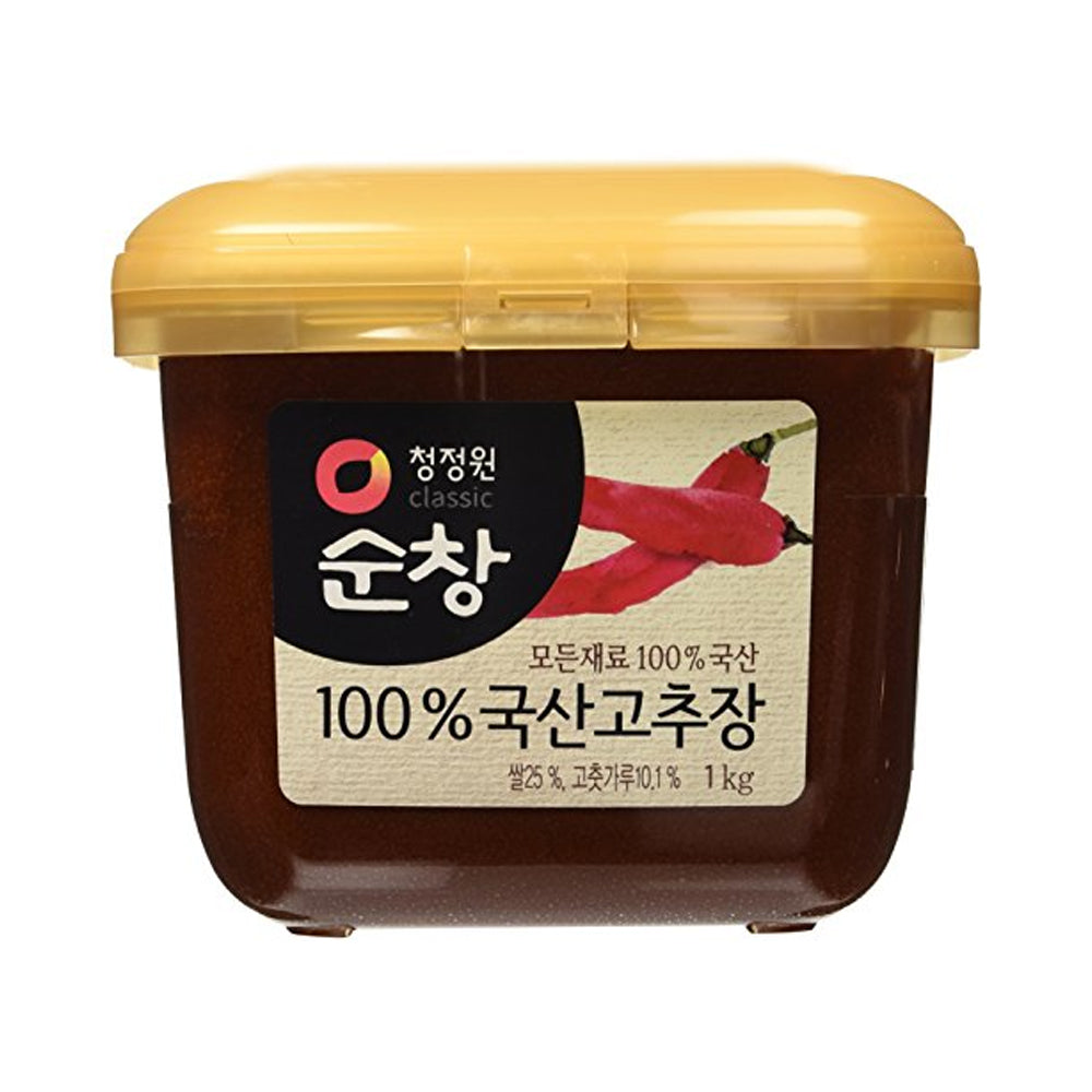 Chung Jung One Hot Pepper Paste 100% Korean 1kg