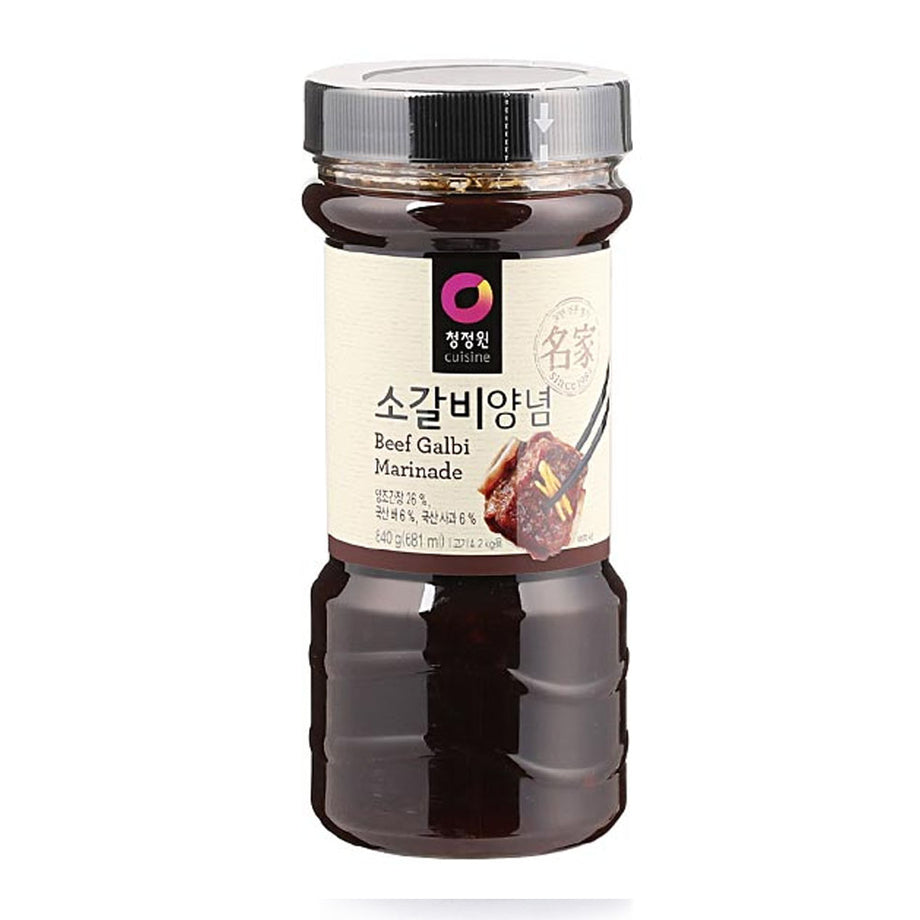 Chung Jung One Korean BBQ Galbi Marinade For Beef 청정원